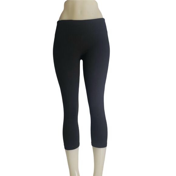 Zella Pants - ZELLA Black Capri Cropped Length Leggings Womens Size Small